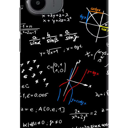 Mathematics Formula Redmi A1/A2 Hard Case Back Cover by Casekaro