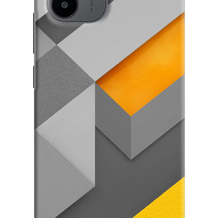 Abstract Redmi A1/A2 Hard Case Back Cover by Casekaro