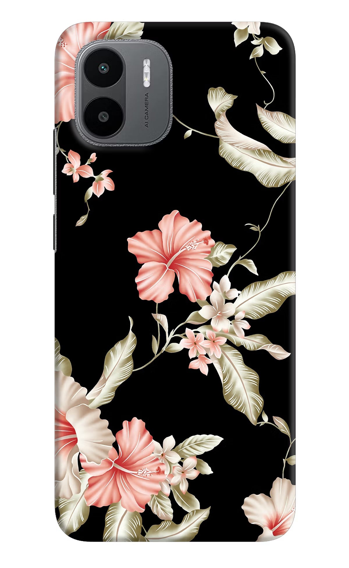 Flowers Redmi A1/A2 Hard Case Back Cover by Casekaro