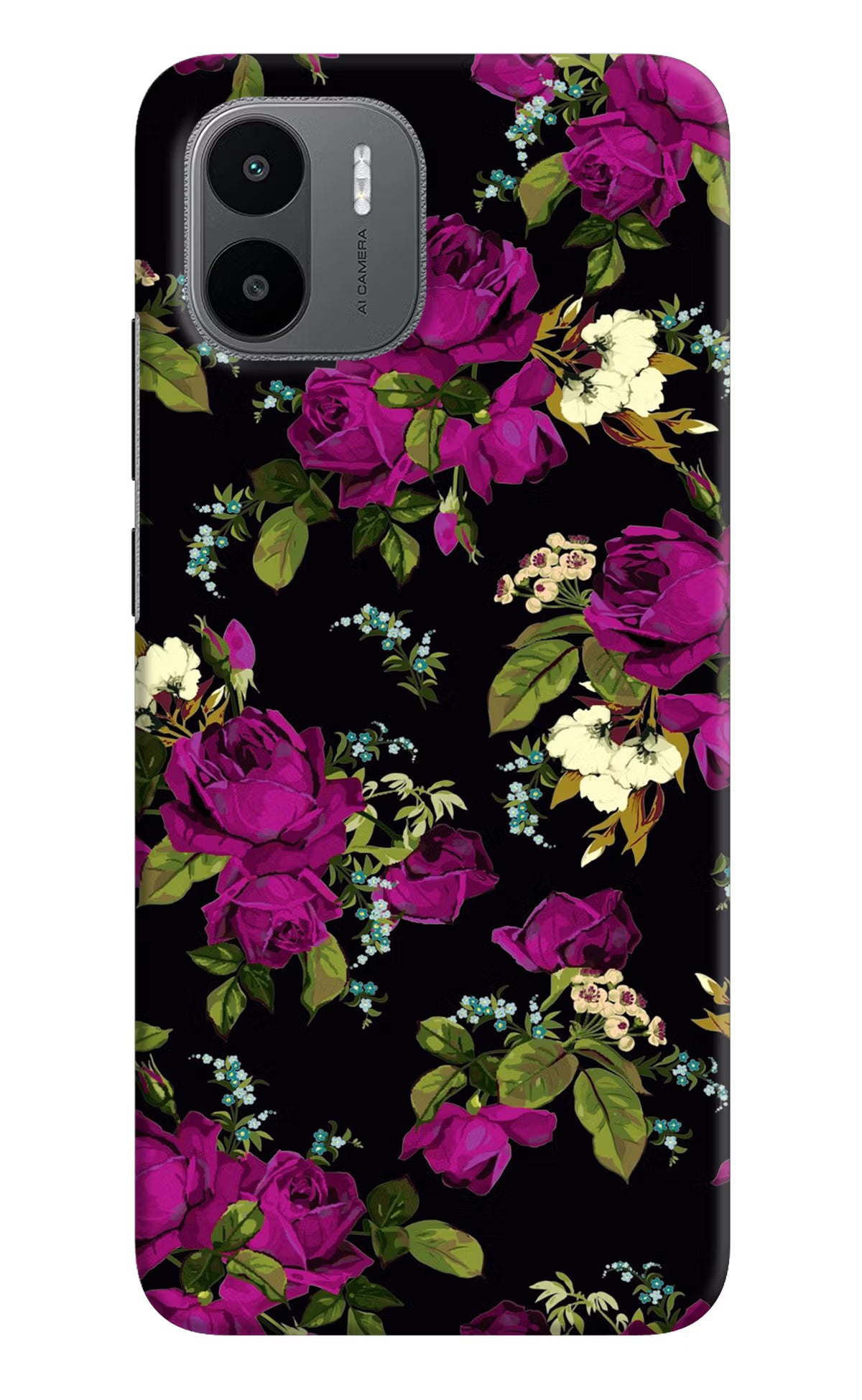 Flowers Redmi A1/A2 Hard Case Back Cover by Casekaro