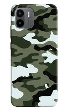 Camouflage Redmi A1/A2 Hard Case Back Cover by Casekaro
