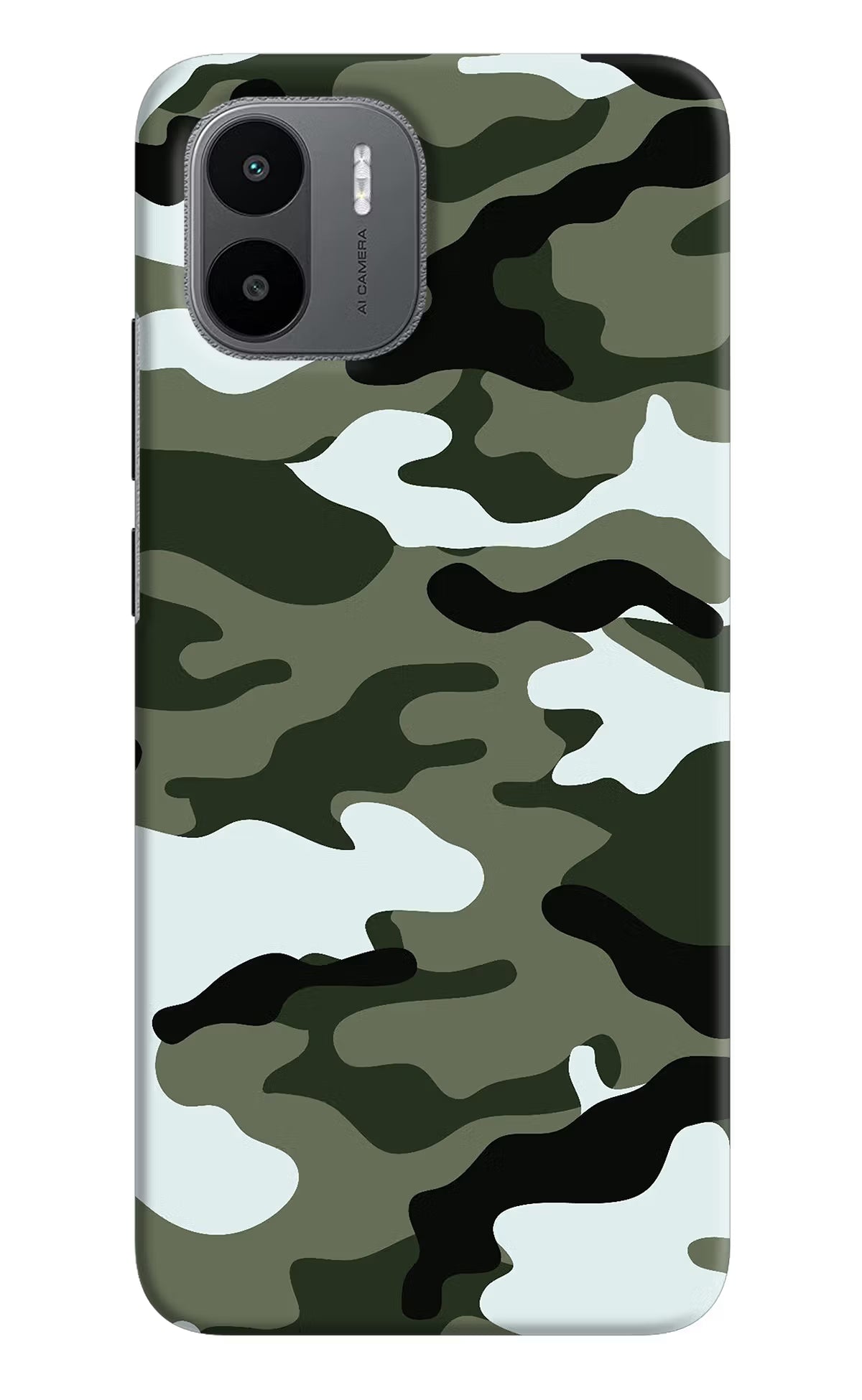 Camouflage Redmi A1/A2 Hard Case Back Cover by Casekaro
