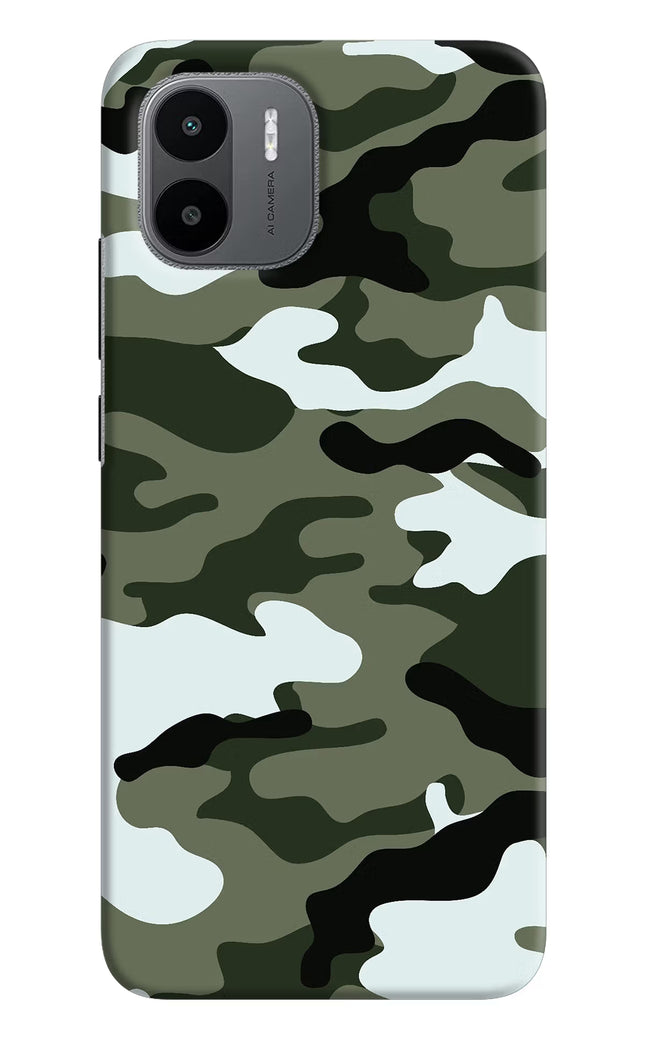 Camouflage Redmi A1/A2 Hard Case Back Cover by Casekaro