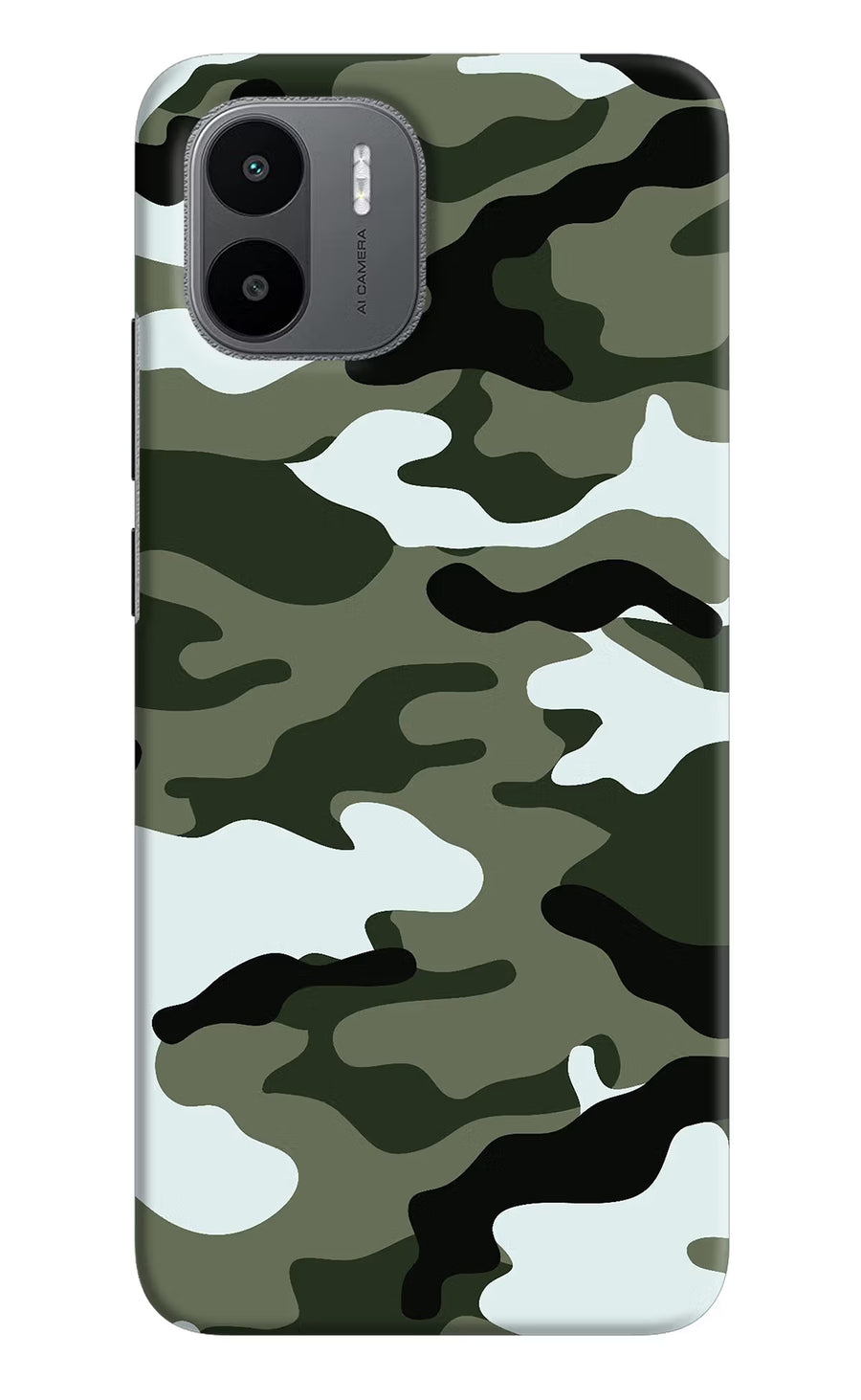 Camouflage Redmi A1/A2 Back Cover, Hard case