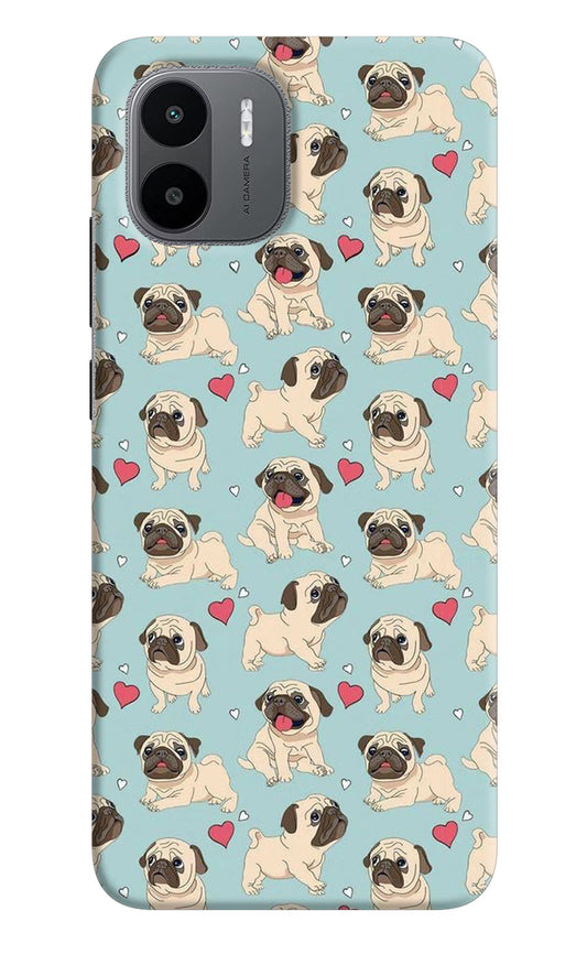 Pug Dog Redmi A1/A2 Hard Case Back Cover by Casekaro