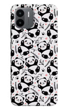 Cute Panda Redmi A1/A2 Hard Case Back Cover by Casekaro