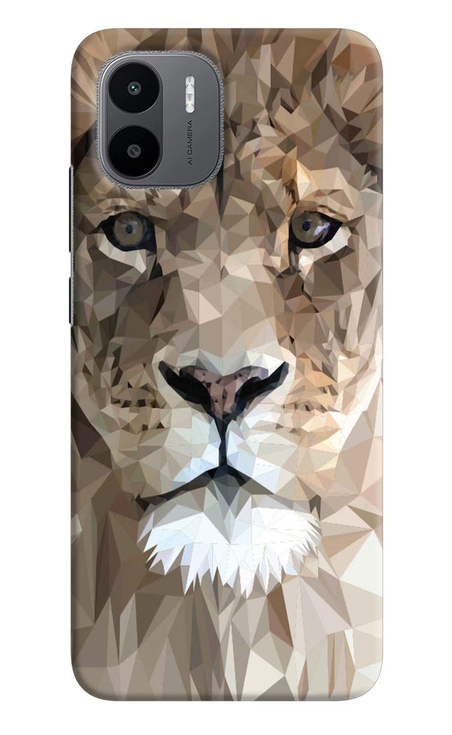 Lion Art Redmi A1/A2 Hard Case Back Cover by Casekaro