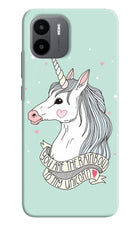 Unicorn Wallpaper Redmi A1/A2 Hard Case Back Cover by Casekaro