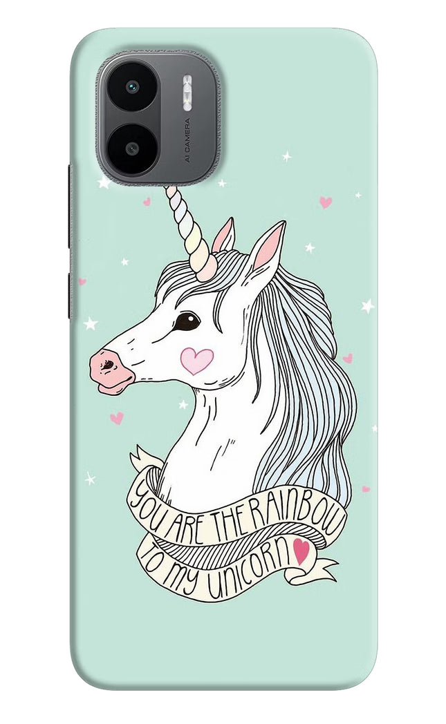 Unicorn Wallpaper Redmi A1/A2 Hard Case Back Cover by Casekaro