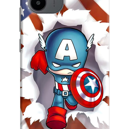 Captain America Redmi A1/A2 Hard Case Back Cover by Casekaro