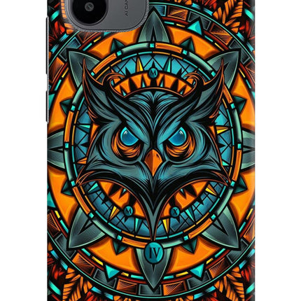 Angry Owl Art Redmi A1/A2 Hard Case Back Cover by Casekaro