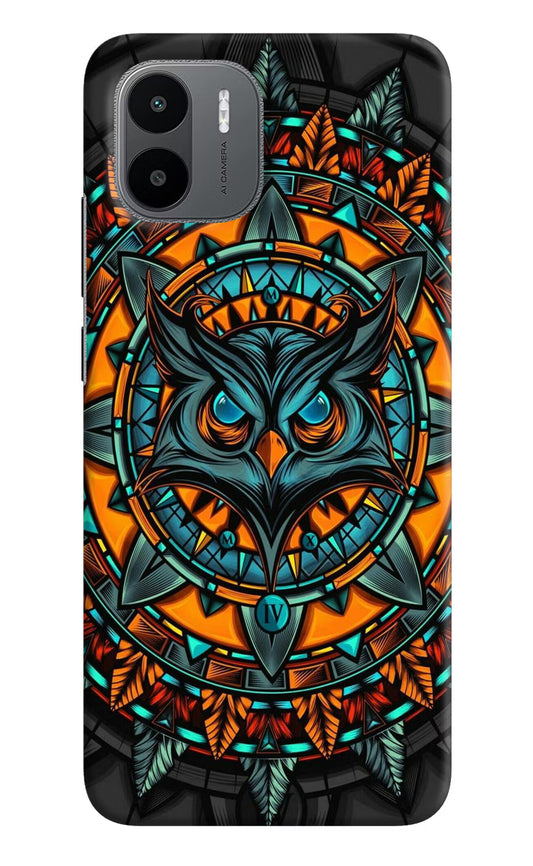 Angry Owl Art Redmi A1/A2 Hard Case Back Cover by Casekaro