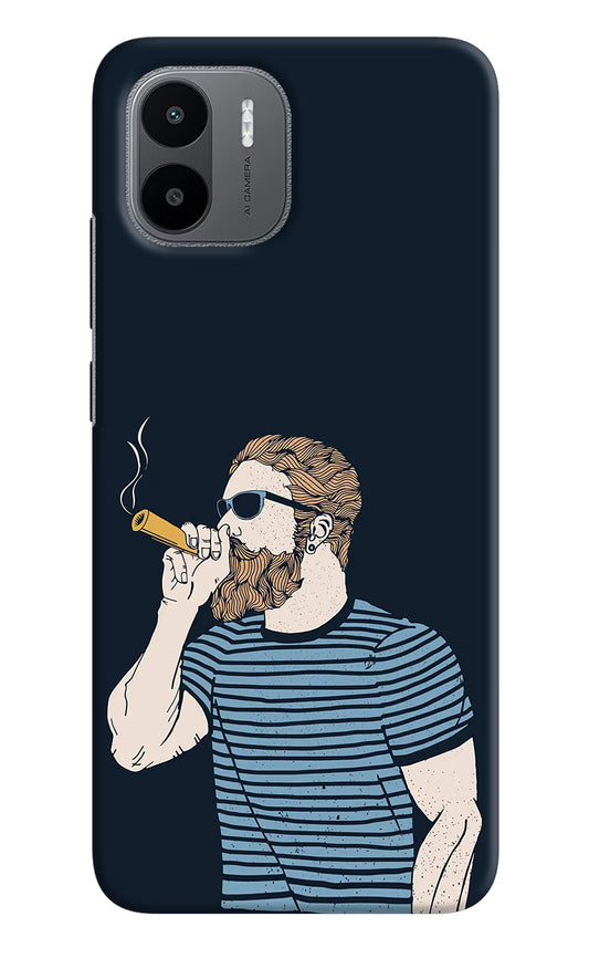 Smoking Redmi A1/A2 Hard Case Back Cover by Casekaro
