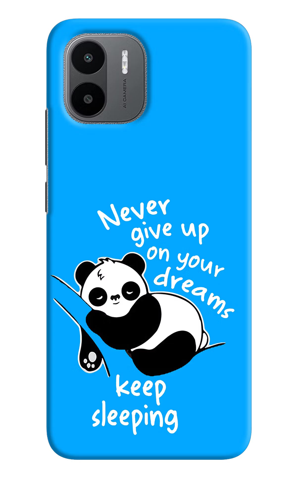 Keep Sleeping Redmi A1/A2 Hard Case Back Cover by Casekaro