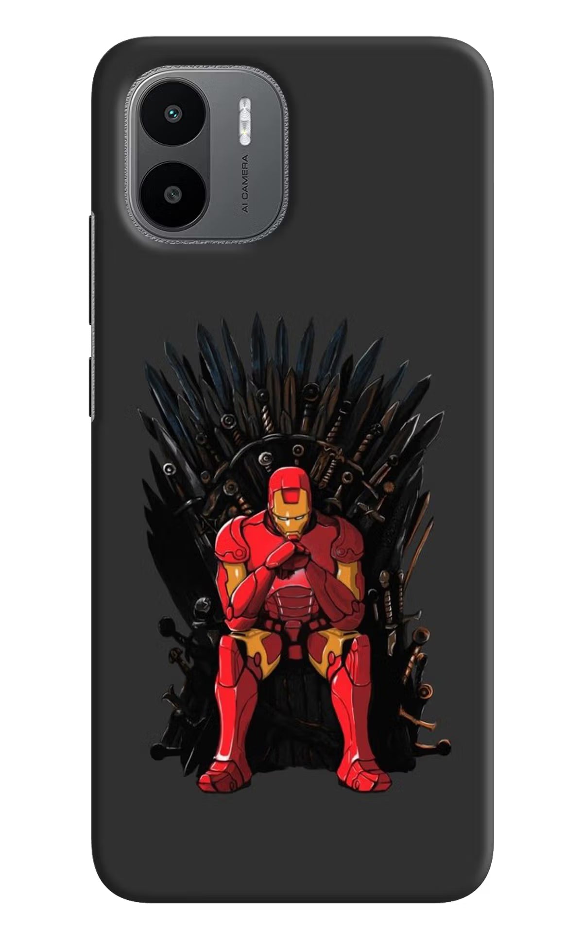 Ironman Throne Redmi A1/A2 Hard Case Back Cover by Casekaro
