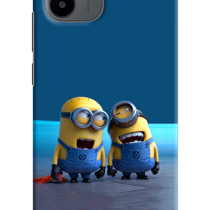 Minion Laughing Redmi A1/A2 Hard Case Back Cover by Casekaro