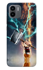 Thor Hammer Mjolnir Redmi A1/A2 Hard Case Back Cover by Casekaro