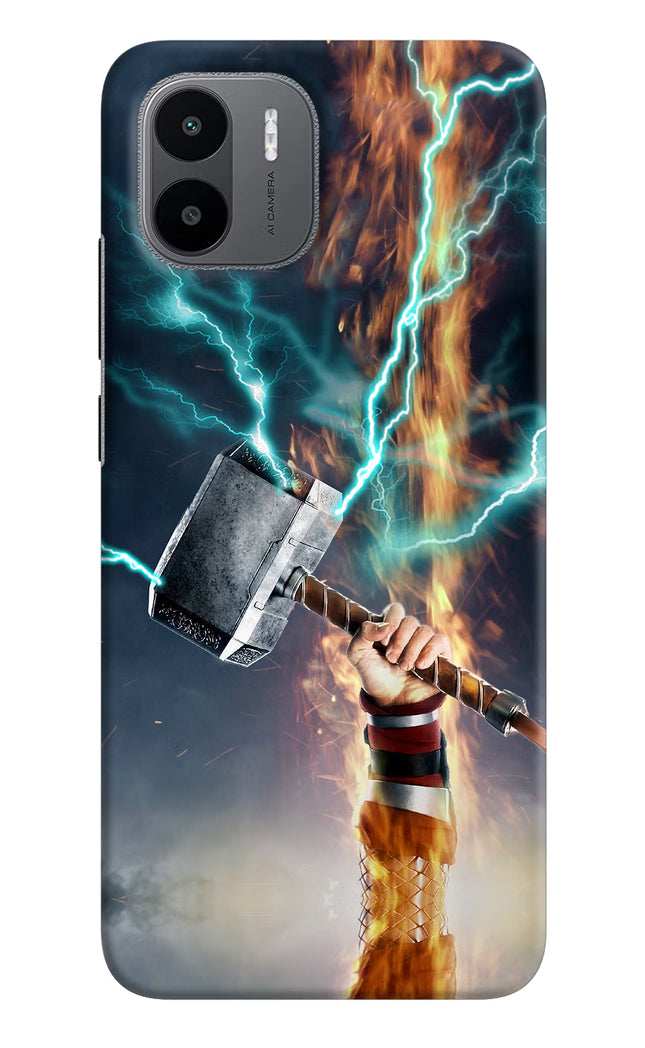 Thor Hammer Mjolnir Redmi A1/A2 Hard Case Back Cover by Casekaro