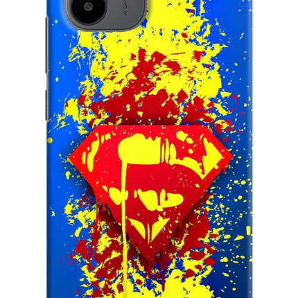 Superman logo Redmi A1/A2 Hard Case Back Cover by Casekaro