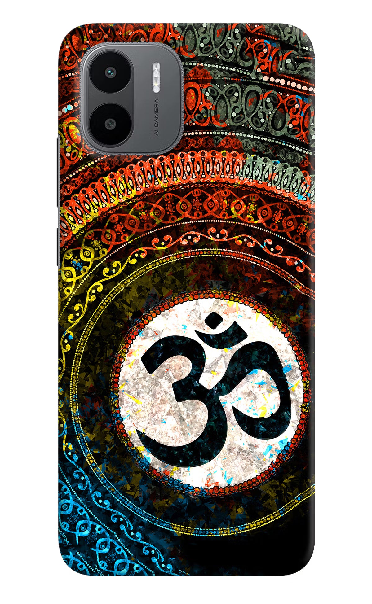 Om Cultural Redmi A1/A2 Hard Case Back Cover by Casekaro