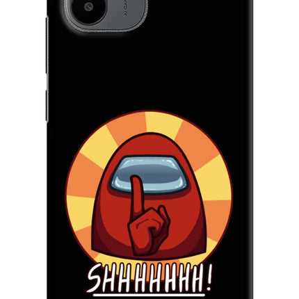 Among Us Shhh! Redmi A1/A2 Hard Case Back Cover by Casekaro