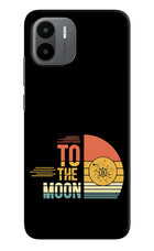 To the Moon Redmi A1/A2 Hard Case Back Cover by Casekaro