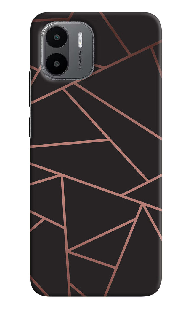 Geometric Pattern Redmi A1/A2 Hard Case Back Cover by Casekaro