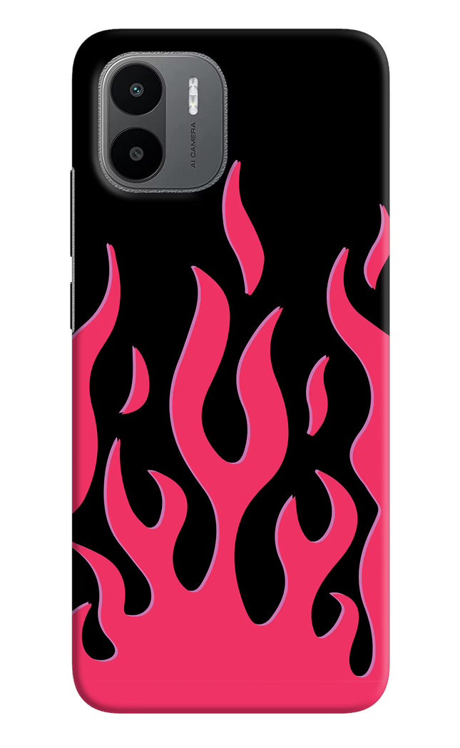 Fire Flames Redmi A1/A2 Hard Case Back Cover by Casekaro