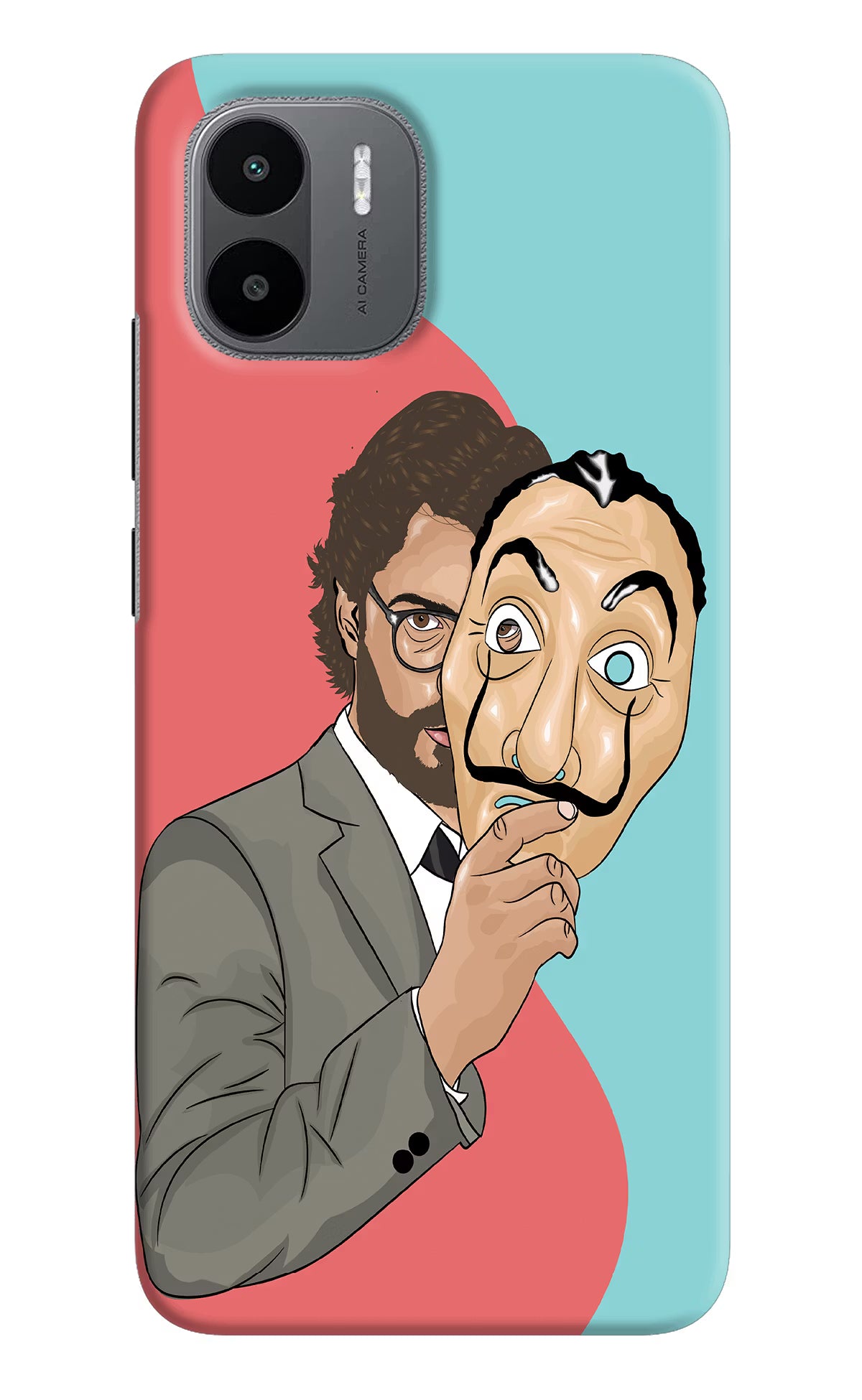 Professor Redmi A1/A2 Hard Case Back Cover by Casekaro