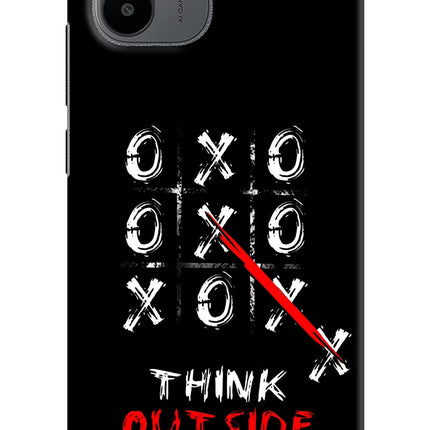 Think out of the BOX Redmi A1/A2 Hard Case Back Cover by Casekaro