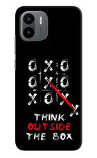 Think out of the BOX Redmi A1/A2 Hard Case Back Cover by Casekaro