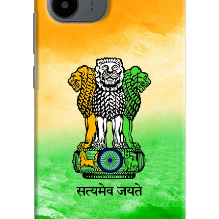 Satyamev Jayate Flag Redmi A1/A2 Hard Case Back Cover by Casekaro