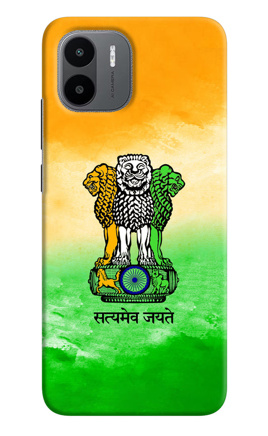 Satyamev Jayate Flag Redmi A1/A2 Hard Case Back Cover by Casekaro