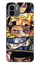 Naruto Character Redmi A1/A2 Hard Case Back Cover by Casekaro
