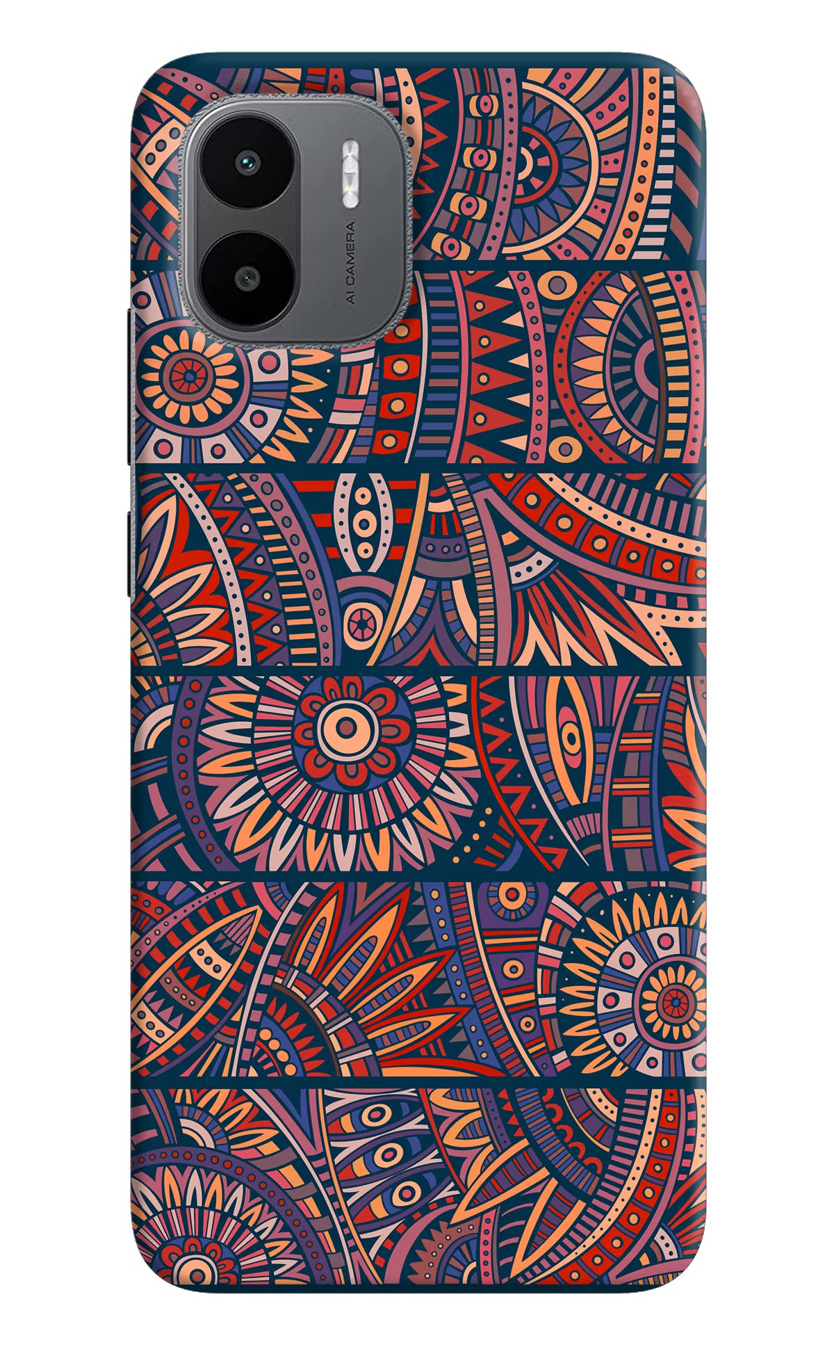 African Culture Design Redmi A1/A2 Hard Case Back Cover by Casekaro