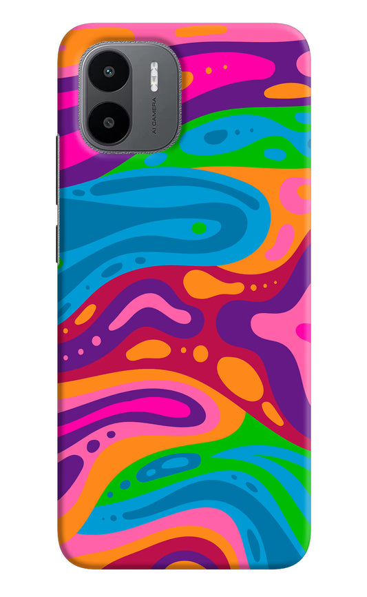 Trippy Pattern Redmi A1/A2 Hard Case Back Cover by Casekaro