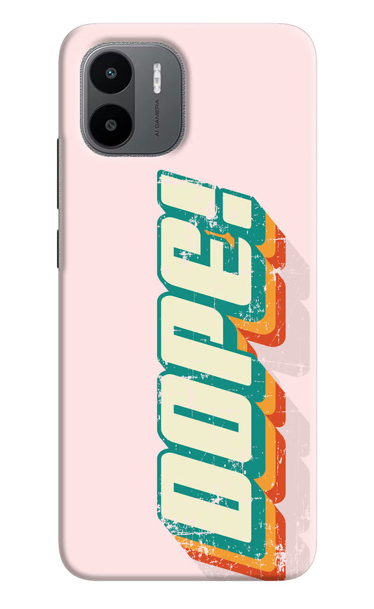 Dope Redmi A1/A2 Hard Case Back Cover by Casekaro