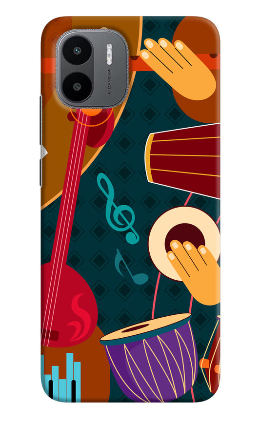 Music Instrument Redmi A1/A2 Hard Case Back Cover by Casekaro
