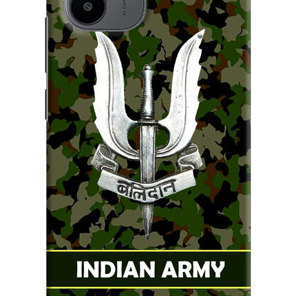 Balidan Indian Logo Redmi A1/A2 Hard Case Back Cover by Casekaro