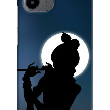 Shri Krishna Silhouette Redmi A1/A2 Hard Case Back Cover by Casekaro