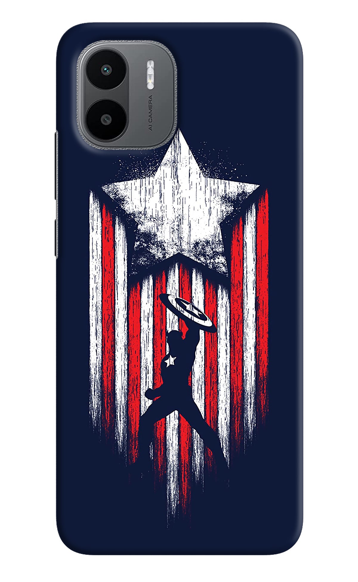 Captain America Marvel Art Redmi A1/A2 Back Cover