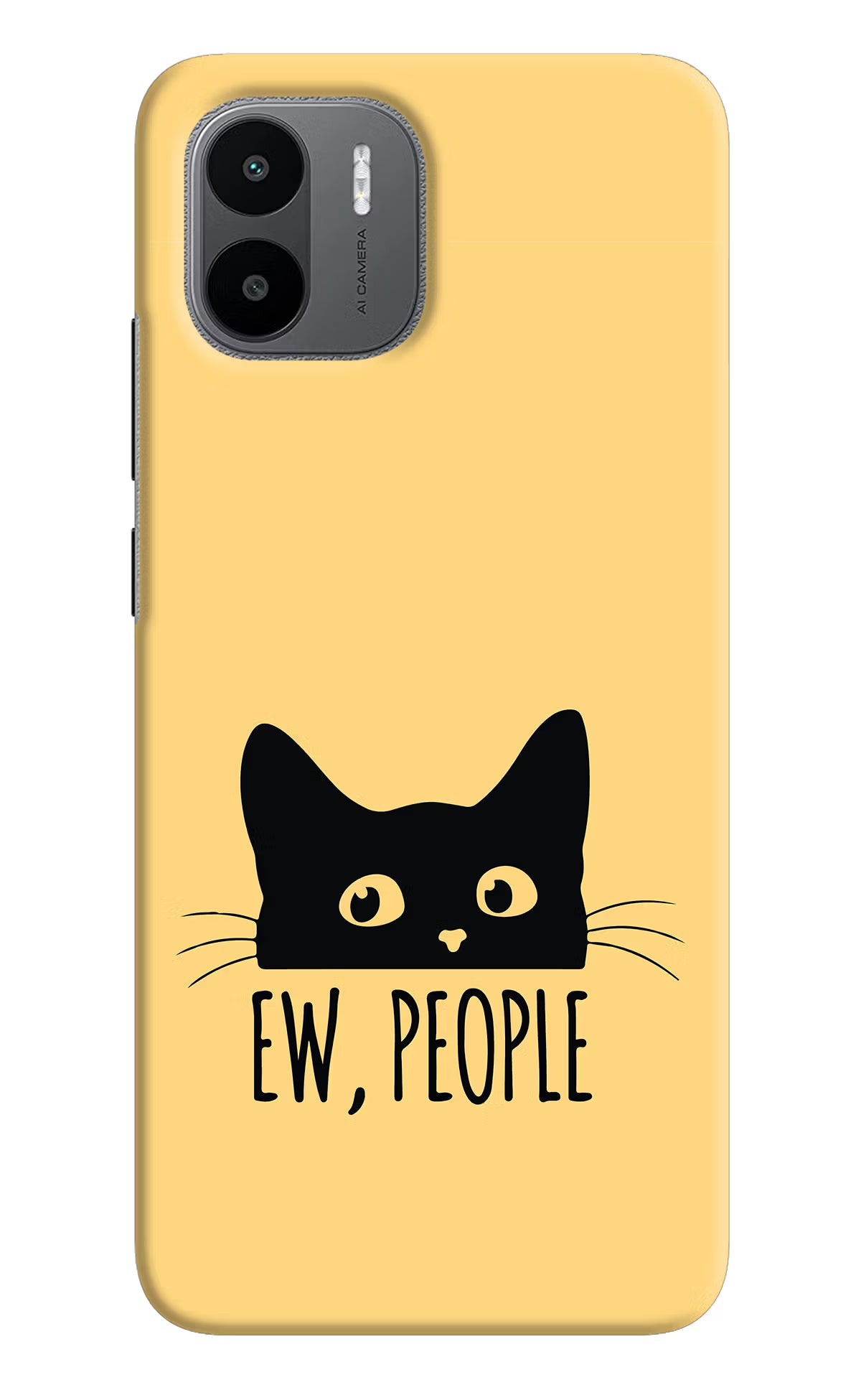 Ew People Catitude Redmi A1/A2 Hard Case Back Cover by Casekaro