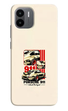 Classic Porsche 911 Redmi A1/A2 Hard Case Back Cover by Casekaro
