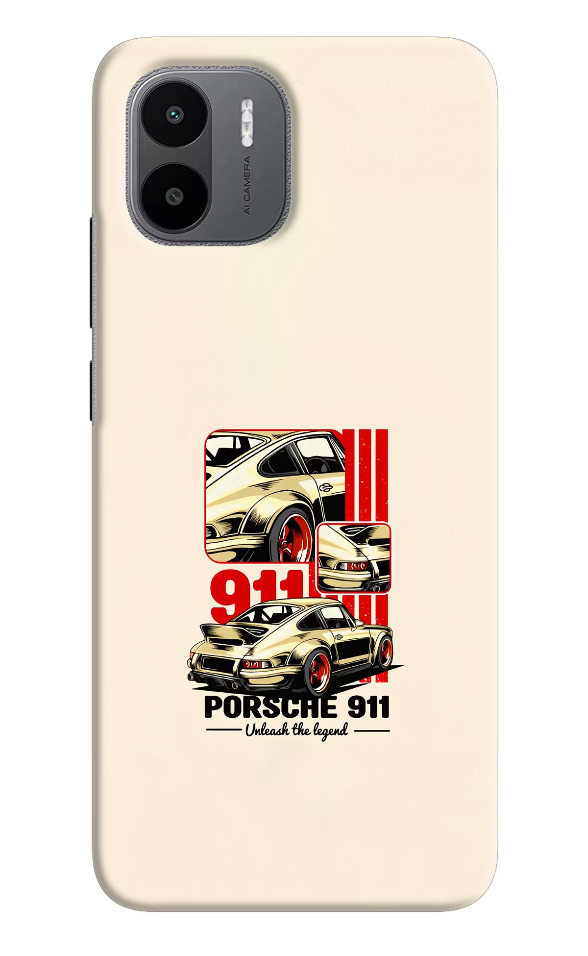 Classic Porsche 911 Redmi A1/A2 Hard Case Back Cover by Casekaro