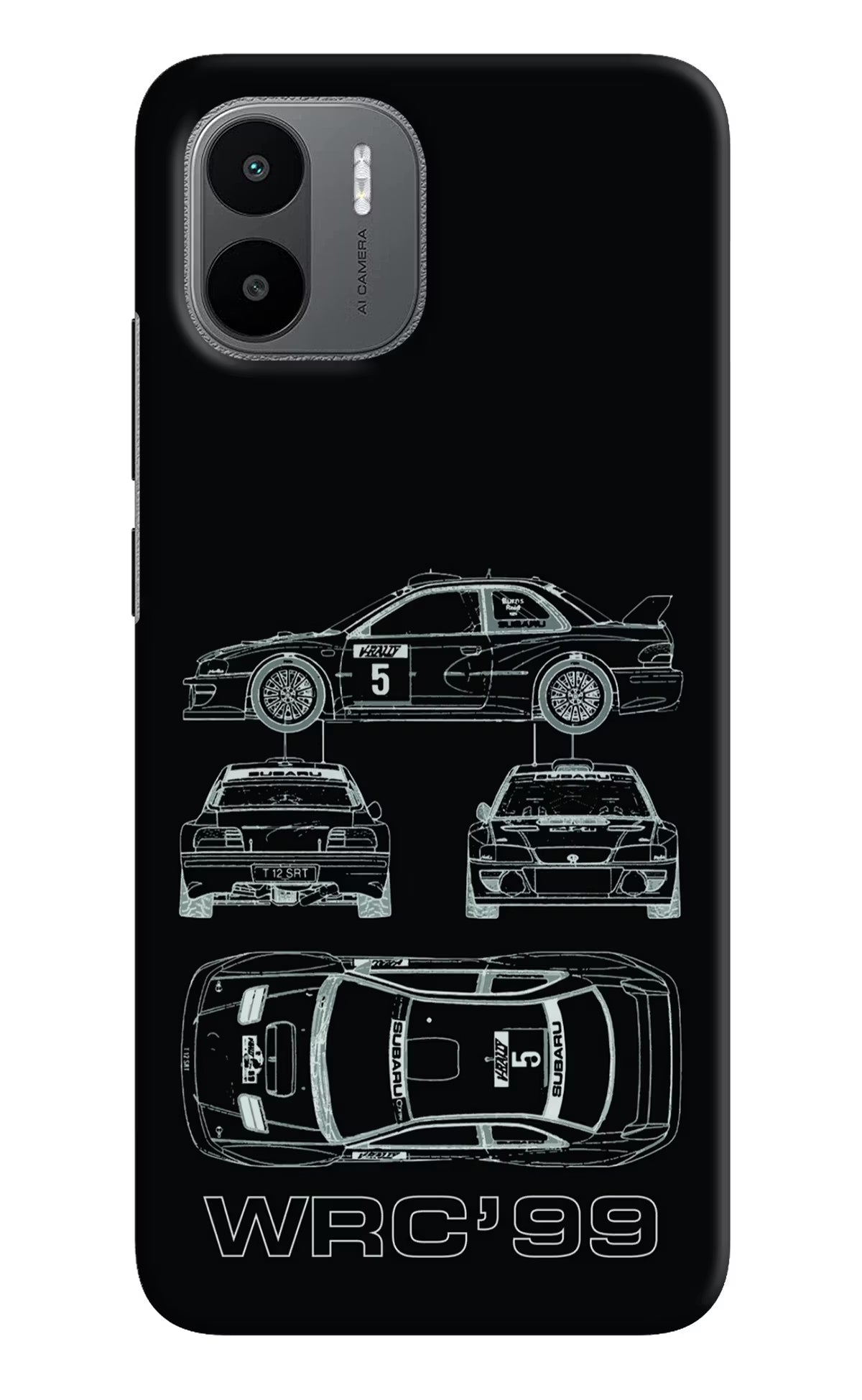 WRC'99 Redmi A1/A2 Hard Case Back Cover by Casekaro