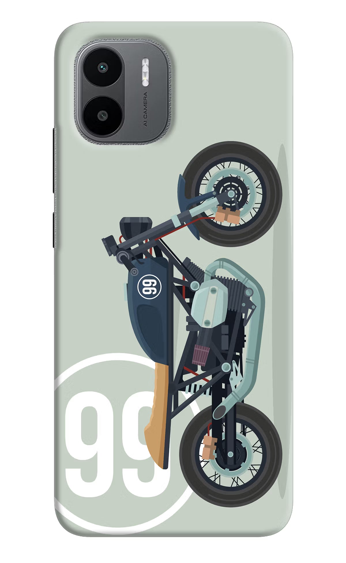 Classic Cafe Racer 99 Redmi A1/A2 Hard Case Back Cover by Casekaro