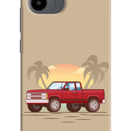 Desert Classic Drive Redmi A1/A2 Hard Case Back Cover by Casekaro