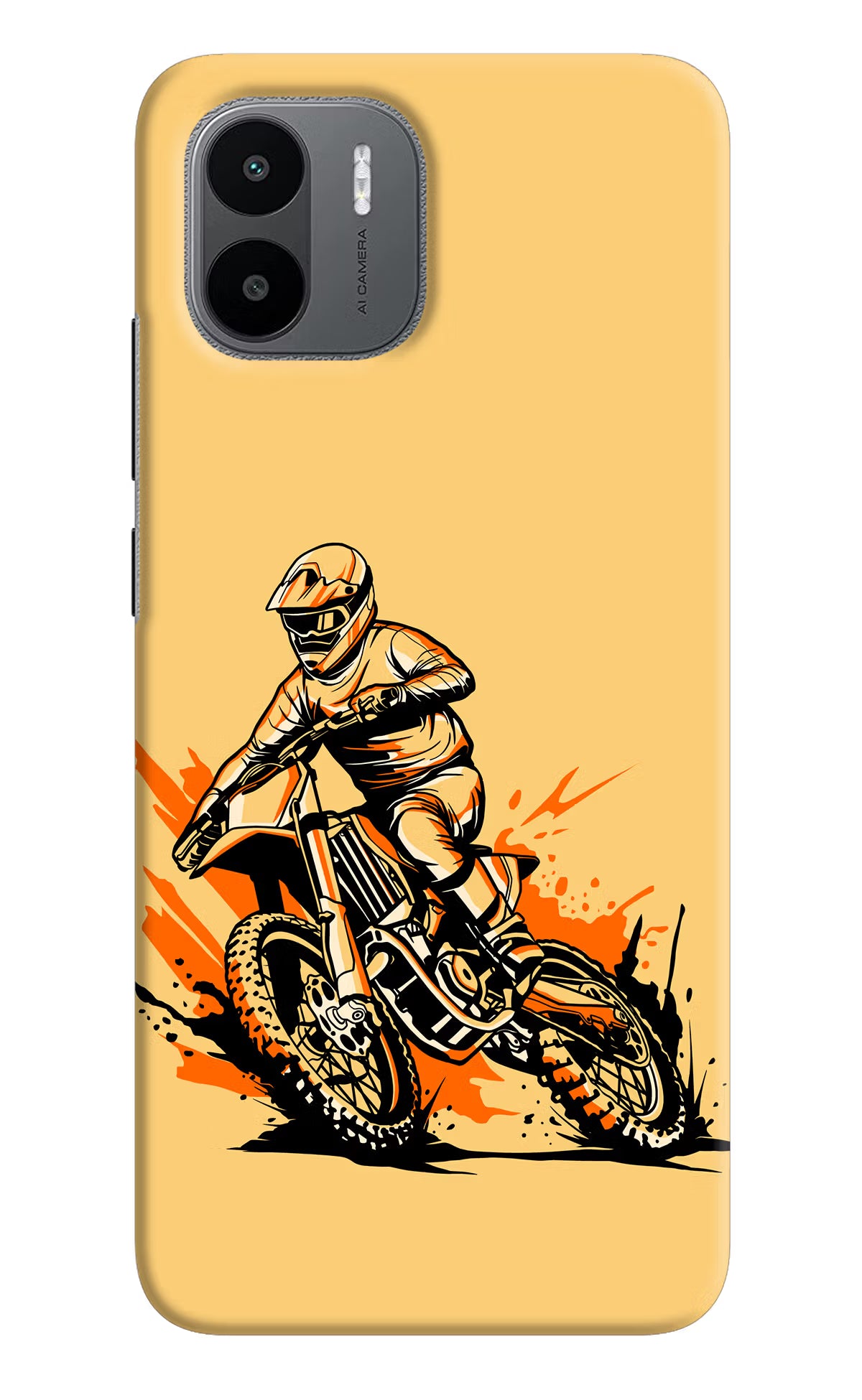 Off-Road Fury Redmi A1/A2 Hard Case Back Cover by Casekaro