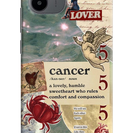 Cancer Zodiac Redmi A1/A2 Hard Case Back Cover by Casekaro