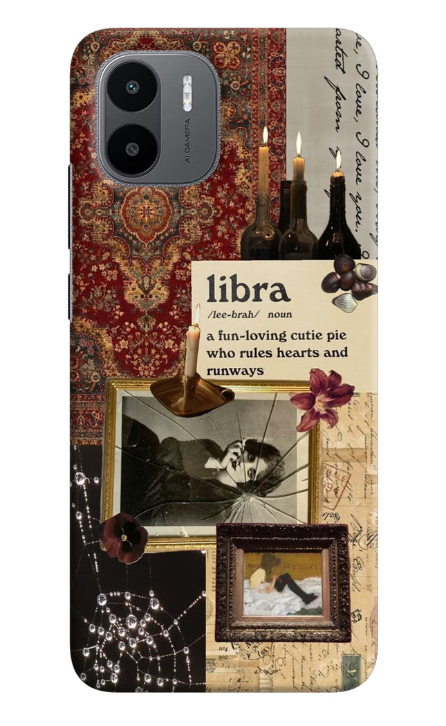 Libra Zodiac Redmi A1/A2 Hard Case Back Cover by Casekaro